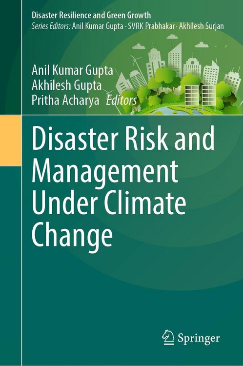 Produktbild: Disaster Risk and Management Under Climate Change