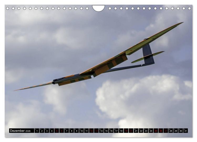 Produktbild: F-5J Segler, Bilder zur Bavarian Open Serie (Wandkalender 2026 DIN A4 quer), CALVENDO Monatskalender
