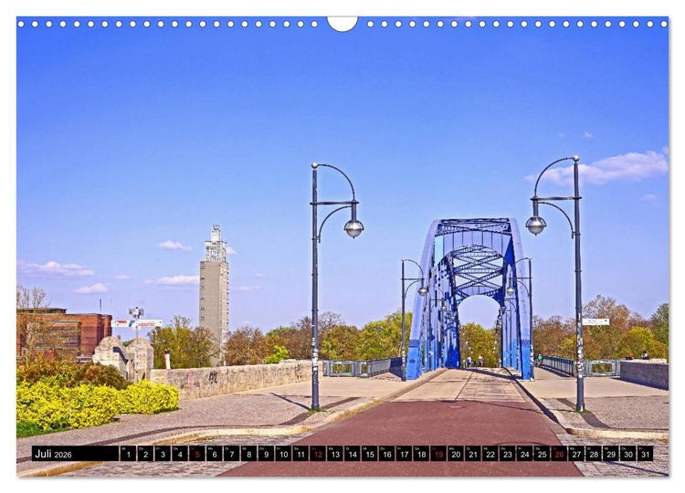 Produktbild: Fr&uuml;hling in Magdeburg (Wandkalender 2026 DIN A3 quer), CALVENDO Monatskalender