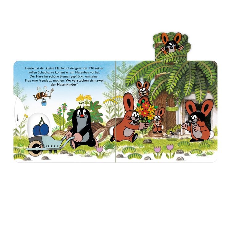 Produktbild: Tr&ouml;tsch Der kleine Maulwurf Mein Freunde-Spielbuch Pappenbuch