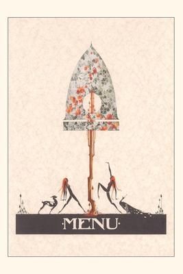 Produktbild: Vintage Journal Art Nouveaum Menu, Dog and Peacock