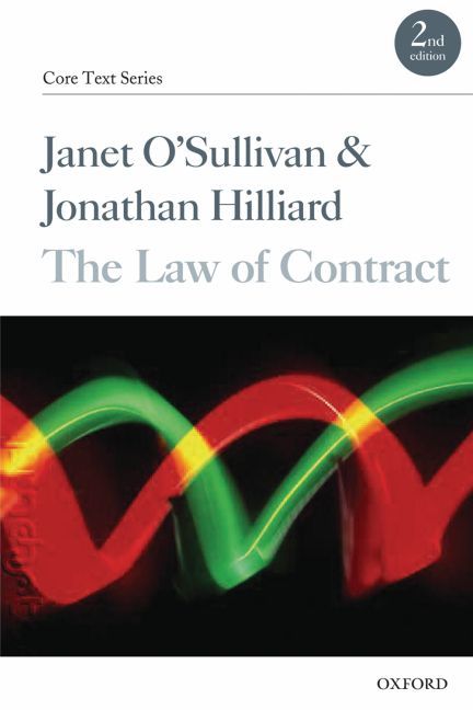 Produktbild: The Law of Contract
