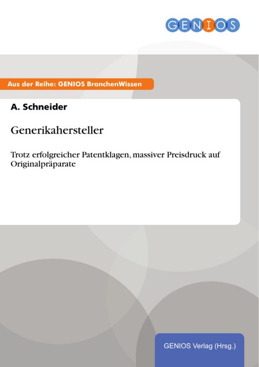 Produktbild: Generikahersteller