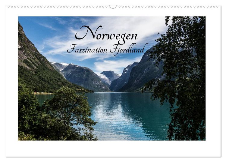 Produktbild: Norwegen - Faszination Fjordland (Wandkalender 2026 DIN A2 quer), CALVENDO Monatskalender