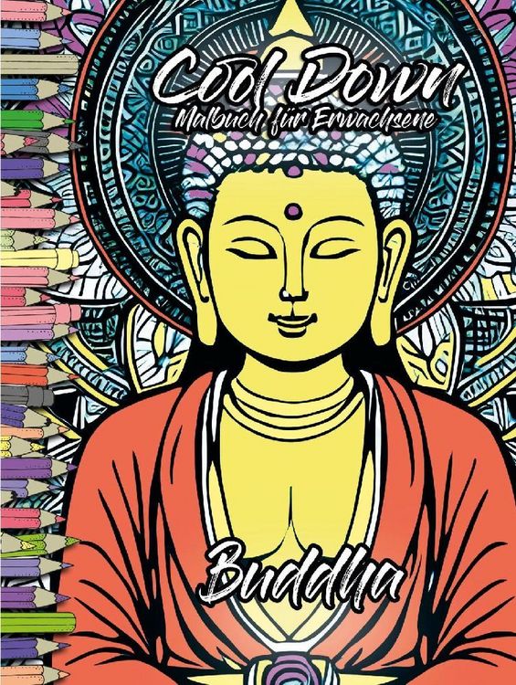 Produktbild: Cool Down | Malbuch f&uuml;r Erwachsene: Buddha