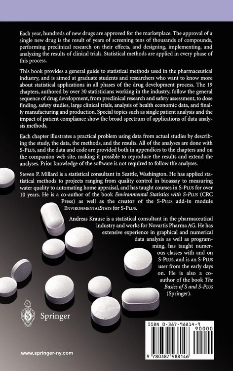 Produktbild: Applied Statistics in the Pharmaceutical Industry