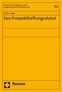 Produktbild: Das Prospekthaftungsstatut