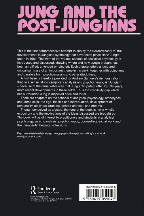 Produktbild: Jung and the Post-Jungians