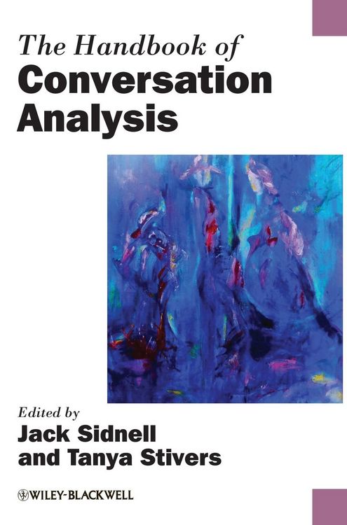 Produktbild: Handbook of Conversation Analysis