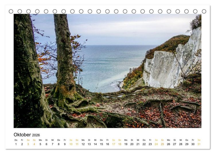 Produktbild: Fernweh Ostsee (Tischkalender 2026 DIN A5 quer), CALVENDO Monatskalender