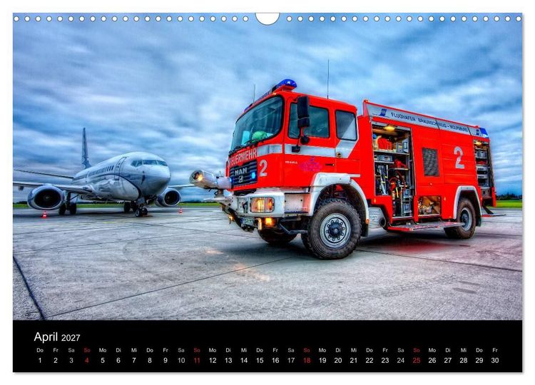 Produktbild: Feuerwehr Braunschweig (Wandkalender 2027 DIN A3 quer), CALVENDO Monatskalender