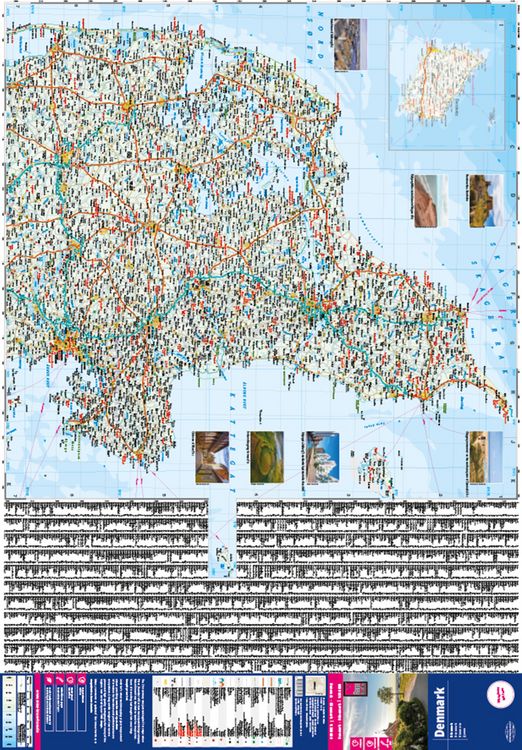 Produktbild: Reise Know-How Landkarte D&auml;nemark / Denmark (1:300.000)