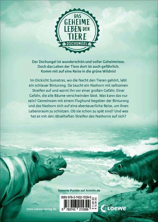 Produktbild: Das geheime Leben der Tiere (Dschungel) - Das r&auml;tselhafte Nashorn