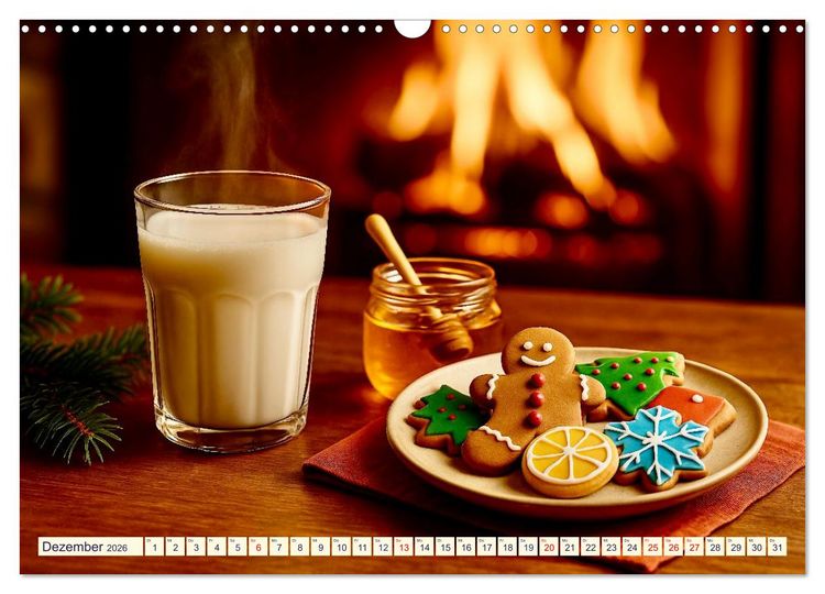 Produktbild: Milch und Milchprodukte (Wandkalender 2026 DIN A3 quer), CALVENDO Monatskalender