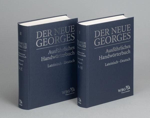Produktbild: Der neue Georges. Ausf&uuml;hrliches Hwtb Lateinisch - Dt. 2 Bde