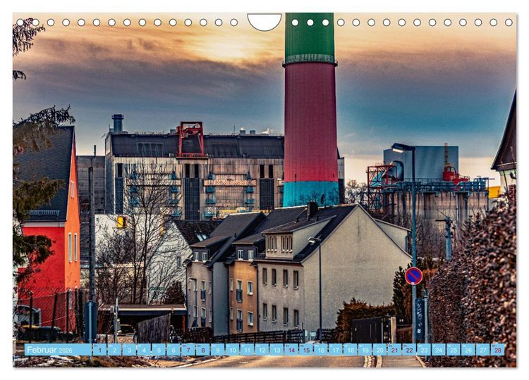 Produktbild: Chemnitz Stadtansichten (Wandkalender 2026 DIN A4 quer), CALVENDO Monatskalender