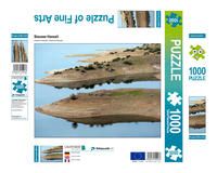Produktbild: CALVENDO Puzzle Stausee Hansali | 1000 Teile Lege-Gr&ouml;&szlig;e 64x48cm Foto-Puzzle f&uuml;r gl&uuml;ckliche Stunden