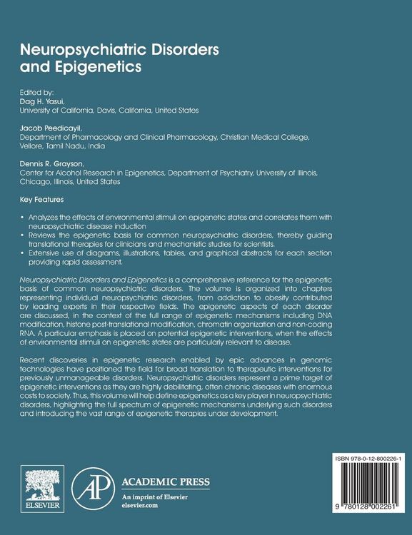Produktbild: Neuropsychiatric Disorders and Epigenetics