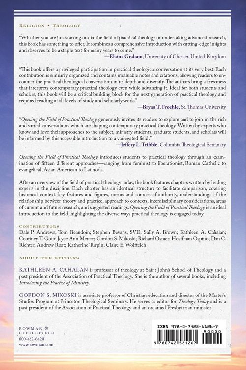Produktbild: Opening the Field of Practical Theology