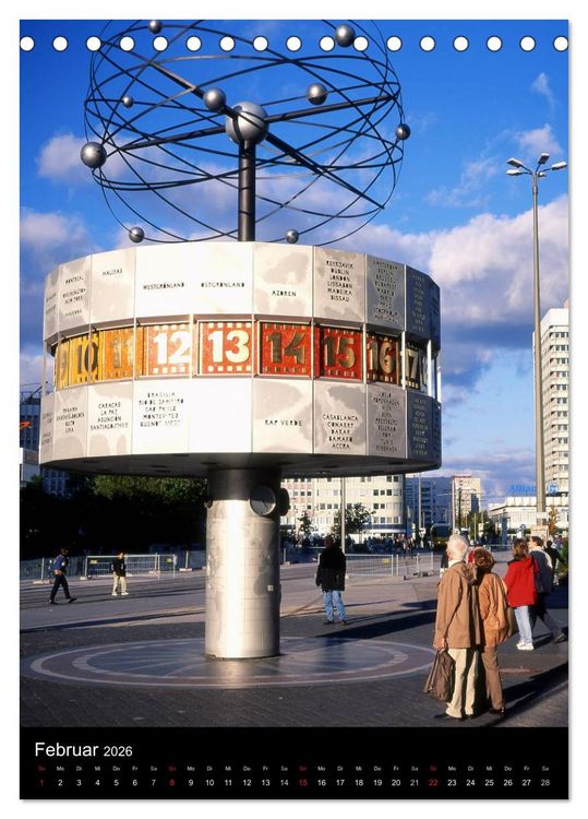 Produktbild: Weltstadt Berlin (Tischkalender 2026 DIN A5 hoch), CALVENDO Monatskalender