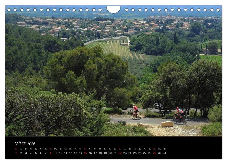 Produktbild: Faszination Mont Ventoux (Wandkalender 2026 DIN A4 quer), CALVENDO Monatskalender