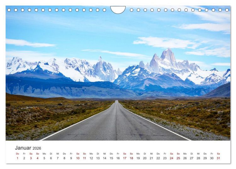 Produktbild: Argentinien - vielseitig und kontrastreich (Wandkalender 2026 DIN A4 quer), CALVENDO Monatskalender