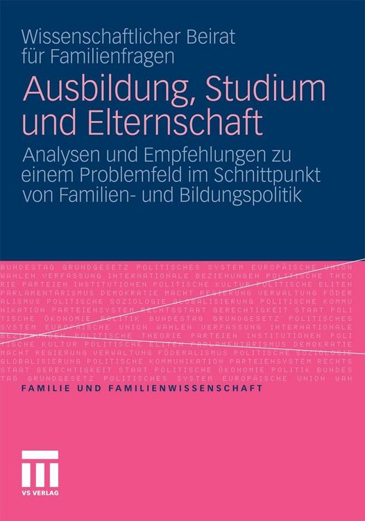 Produktbild: Ausbildung, Studium und Elternschaft