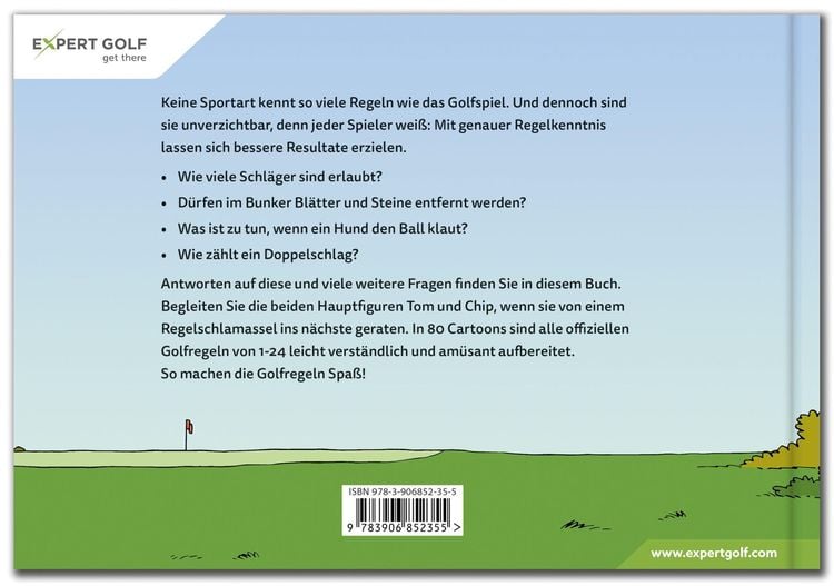 Produktbild: Golfregel-Cartoons mit Tom & Chip
