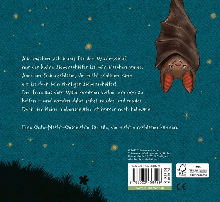 Produktbild: Der kleine Siebenschl&auml;fer 1: Die Geschichte vom kleinen Siebenschl&auml;fer, der nicht einschlafen konnte