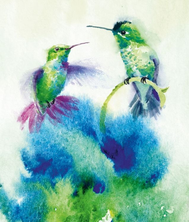 Produktbild: Malbuch Inside Out: Watercolor Tiere