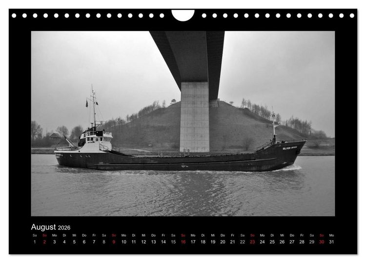 Produktbild: Alte Schiffe (Wandkalender 2026 DIN A4 quer), CALVENDO Monatskalender