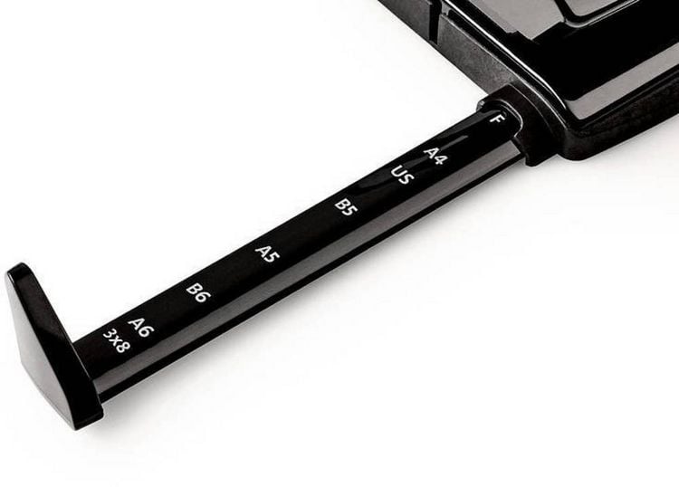 Produktbild: Novus B&uuml;rolocher B 220, bis 20 Blatt schwarz, mit Anschlagschiene