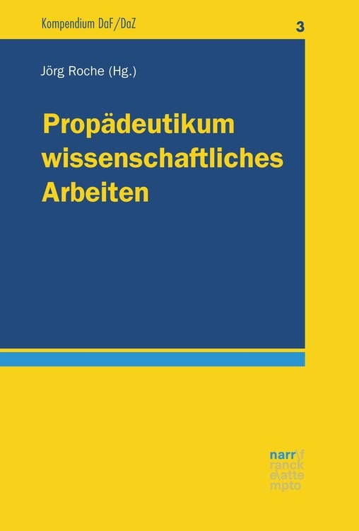 Produktbild: Propädeutikum wissenschaftliches Arbeiten