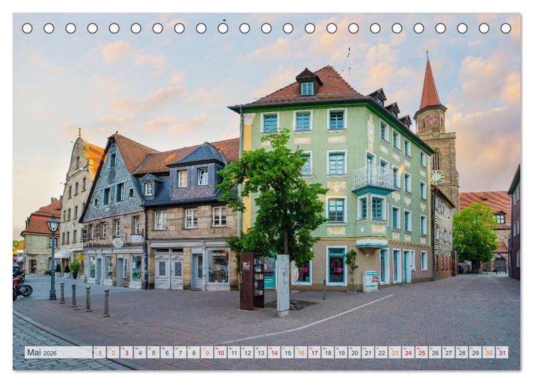 Produktbild: F&uuml;rth Impressionen (Tischkalender 2026 DIN A5 quer), CALVENDO Monatskalender