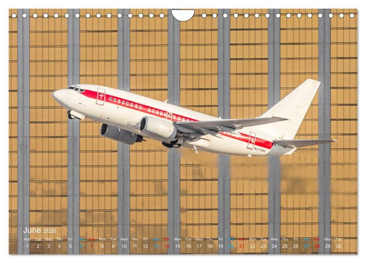 Produktbild: AVIATION MOMENTS 2026 (Wall Calendar 2026 DIN A4 landscape), CALVENDO 12 Month Wall Calendar