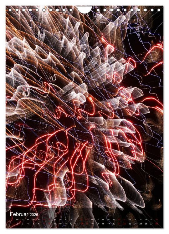 Produktbild: FEUERWERK - Lichtspiele (Wandkalender 2026 DIN A4 hoch), CALVENDO Monatskalender
