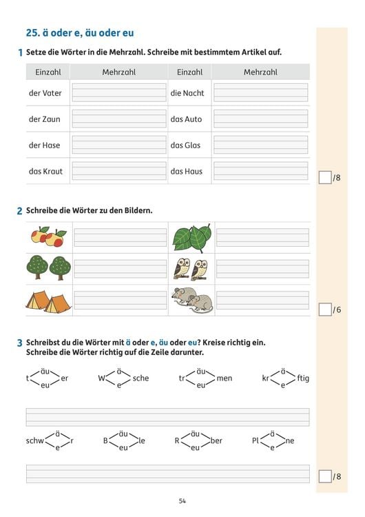 Produktbild: &Uuml;bungsheft mit Tests in Deutsch 2. Klasse