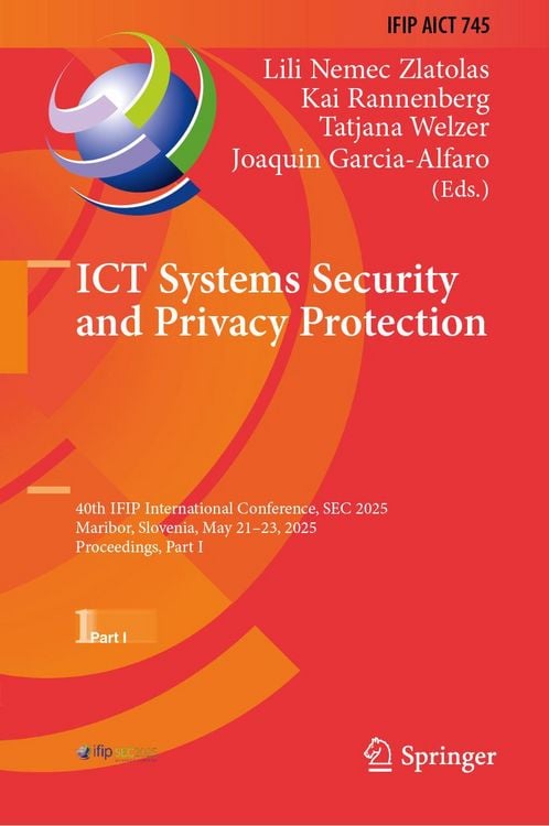 Produktbild: ICT Systems Security and Privacy Protection