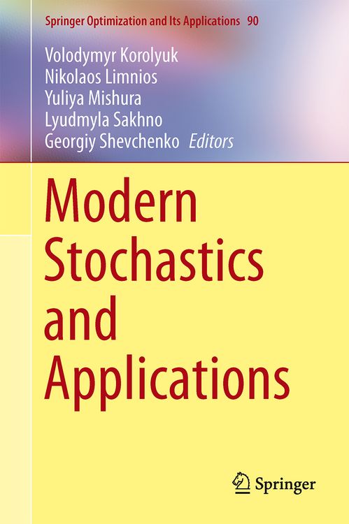 Produktbild: Modern Stochastics and Applications