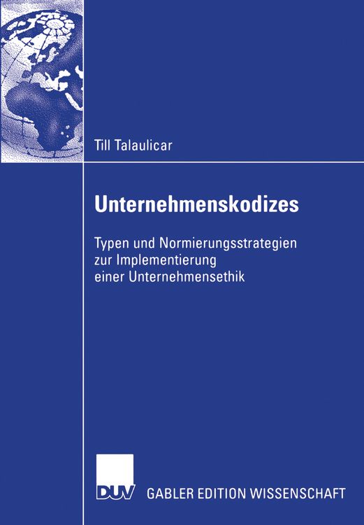 Produktbild: Unternehmenskodizes