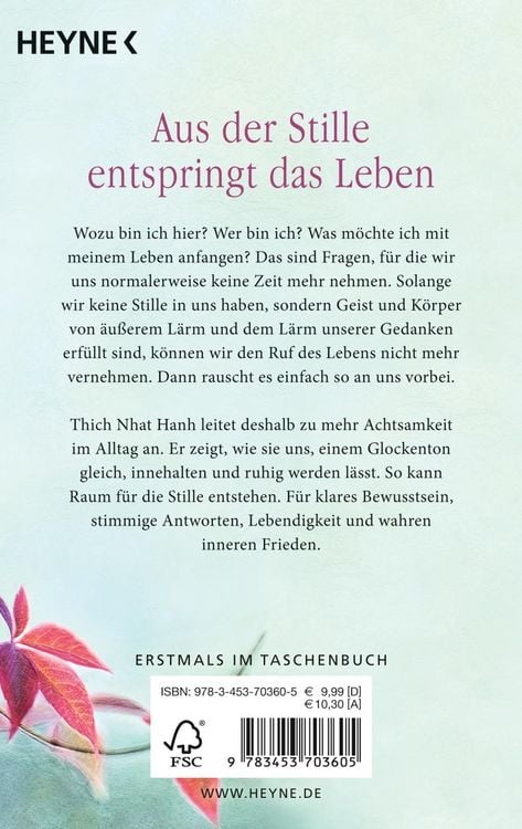Produktbild: Stille, die aus dem Herzen kommt