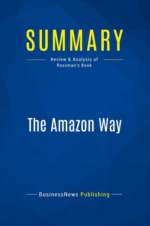 Produktbild: Summary: The Amazon Way