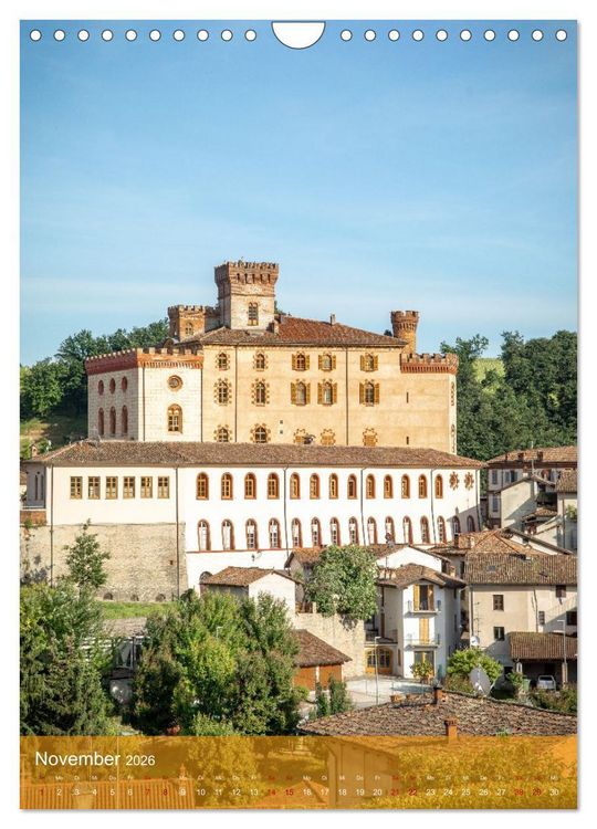 Produktbild: Barolo. Das malerische Weindorf im Piemont. (Wandkalender 2026 DIN A4 hoch), CALVENDO Monatskalender