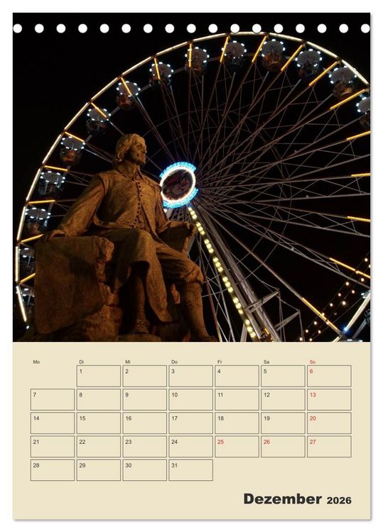 Produktbild: Komm nach Magdeburg (Tischkalender 2026 DIN A5 hoch), CALVENDO Monatskalender
