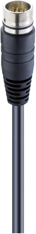 Produktbild: Lumberg Automation 21076 Sensor-/Aktor-Steckverbinder, konfektioniert M23 Stecker, gerade 1.00 m Polzahl Sensoren: 12 1 St.