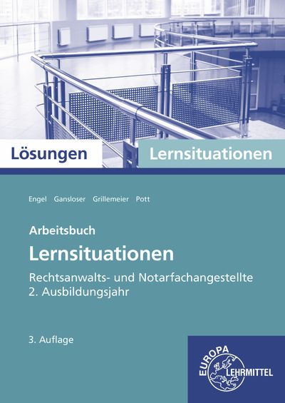 Produktbild: L&ouml;sungen zu 72085 Lernsituationen ReNo, 2. Ausbildungsjahr