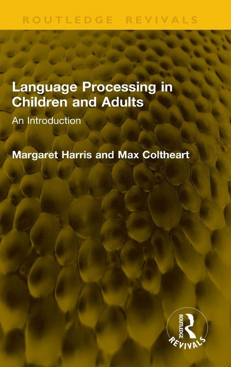 Produktbild: Language Processing in Children and Adults