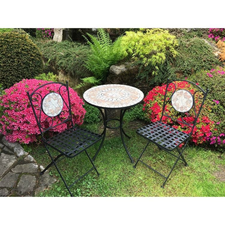 Produktbild: HTI-Line Metallstuhl 2er Set Metallstuhl 2er Set
