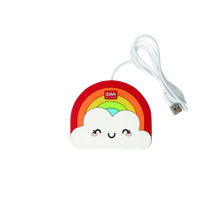 Produktbild: Legami Usb-Tassenw&auml;rmer - Warm It Up - Regenbogen