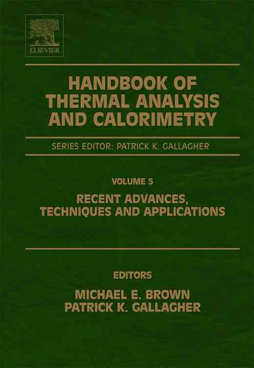 Produktbild: Handbook of Thermal Analysis and Calorimetry